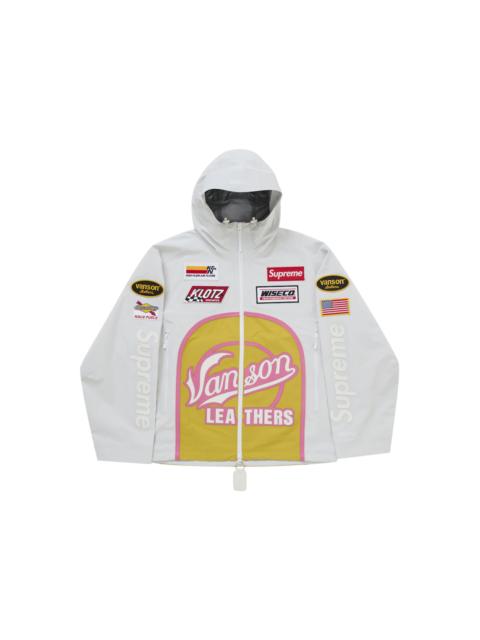 Supreme Supreme Vanson Leathers GORE-TEX Shell Jacket White