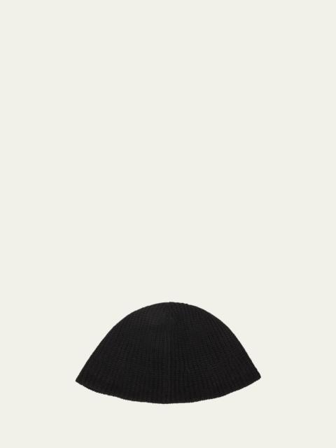 Yves Salomon Cashmere and Wool Knit Beanie