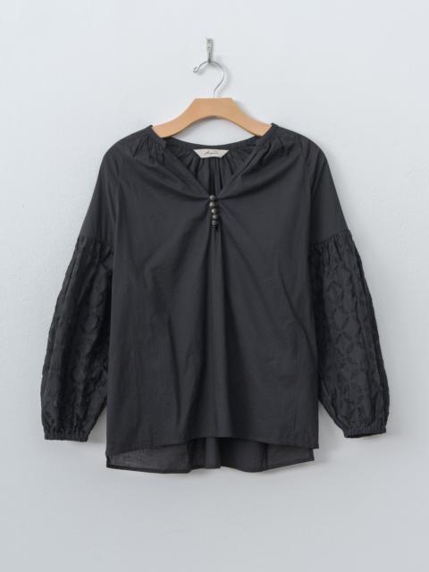 ICHI Antiquités India Reverse Appliqué Shirt - Black