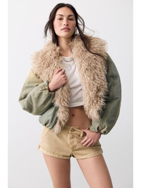 FREE PEOPLE Waterloo Denim Puffer
