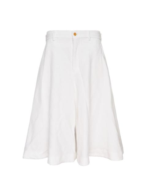 Comme des Garçons Homme Plus Relaxed Subtle Flare Hem Bermuda