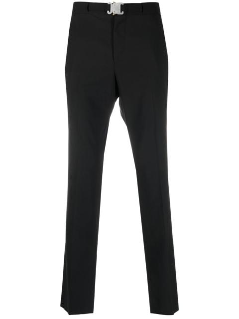 1017 ALYX 9SM clip-buckle straight leg trousers
