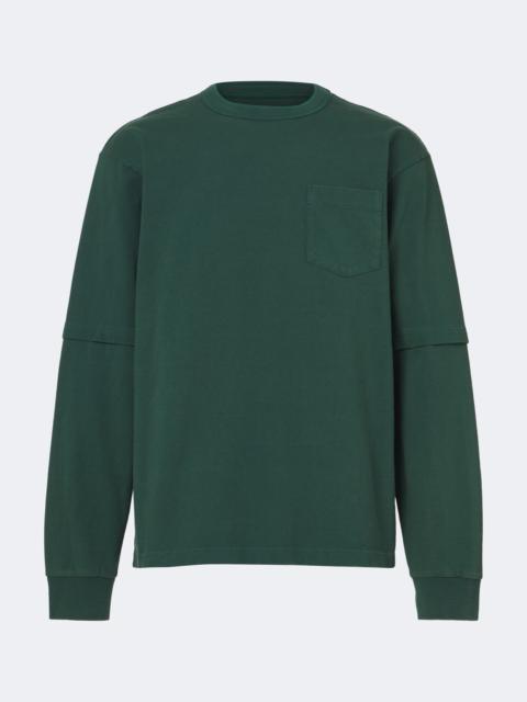sacai Cotton jersey T-shirt