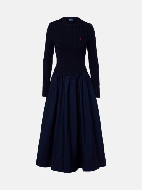 Polo Ralph Lauren Cotton-blend maxi dress