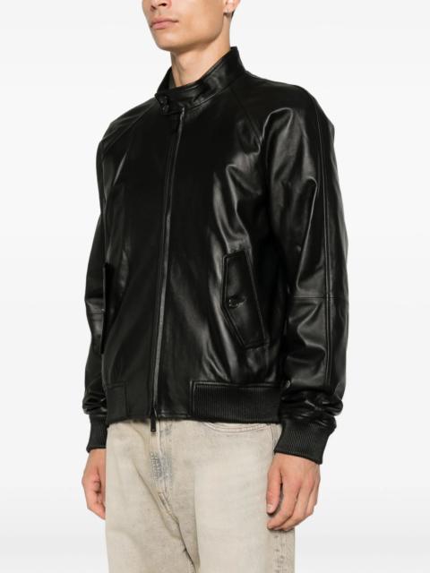 DSQUARED2 Dsquared2 Zip-up Leather Jacket