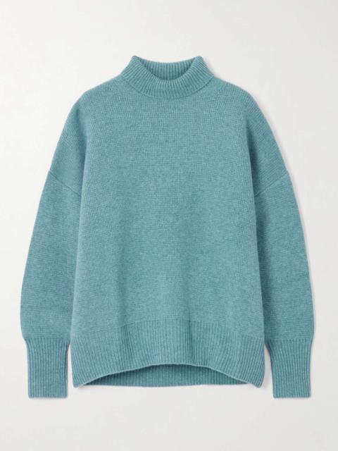 Bagan organic cashmere turtleneck sweater Blue