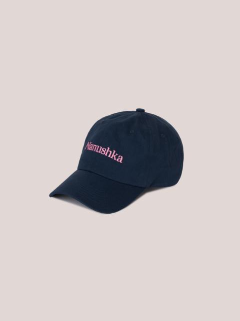 Nanushka VAL - Cotton-twill cap - Navy