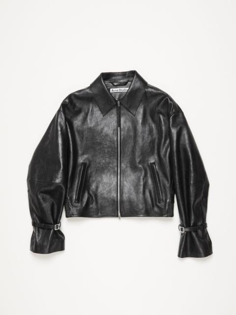 Leather jacket - Black