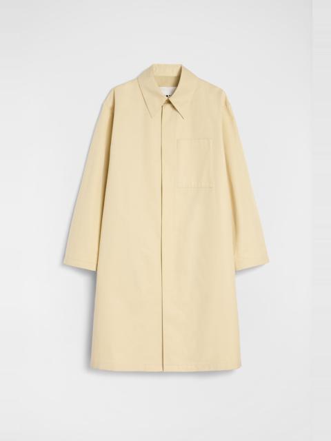 Jil Sander Cotton Blend Poplin Coat