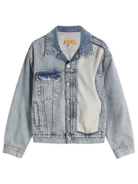 MM6 Maison Margiela MM6 Maison Margiela Patchwork Denim Jacket