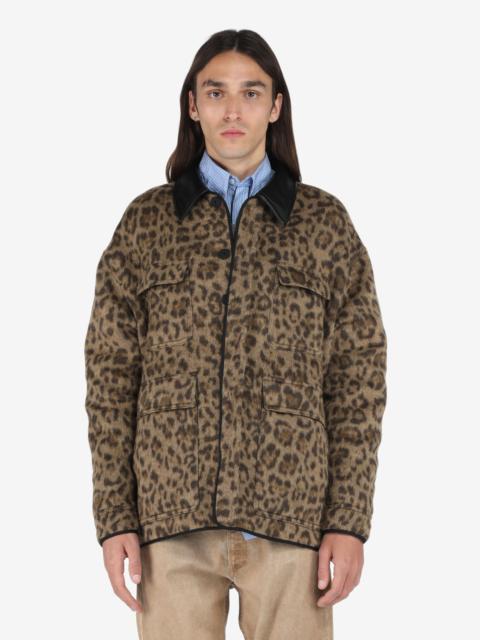 N°21 LEOPARD-PRINT JACKET