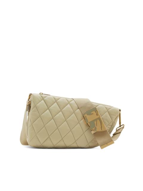 Burberry Shield diamond-quilted shoulder bag