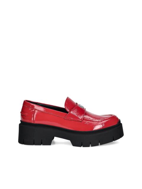 HUGO Kris patent loafers