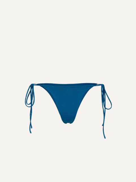 MAGDA BUTRYM String tie swim bottom in ocean blue