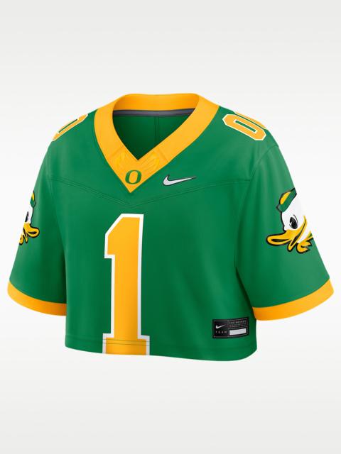 Nike Oregon Women's Nike Dri-FIT College Cropped Game Jersey