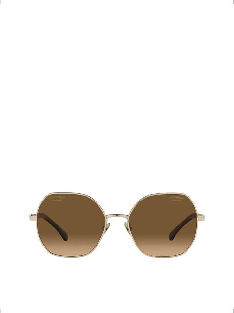 CH4281QH square-frame metal sunglasses