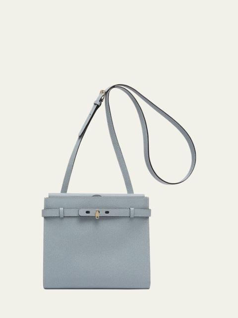 Valextra B-Tracollina Leather Shoulder Bag