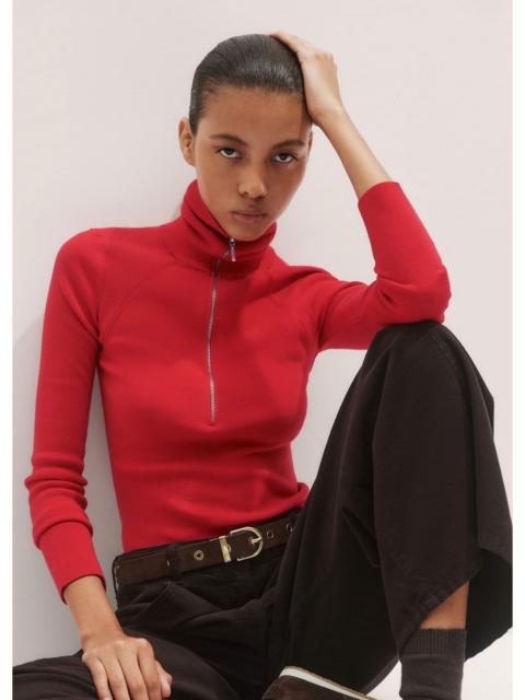 ME+EM Half Zip Sweater