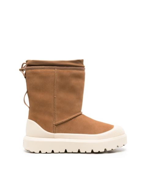 UGG Classic Short Weather Hybrid suede boots
