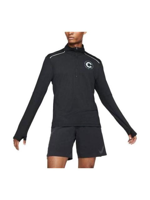 Nike Nike Athleisure Casual Sports Running Gym Long Sleeves Jacket Black CK0763-010