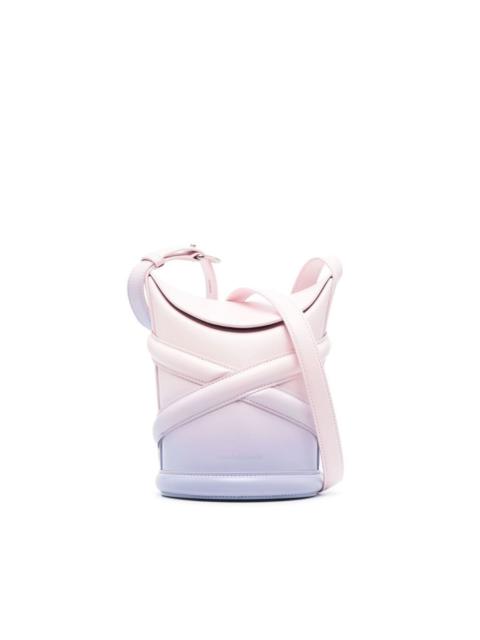 Alexander McQueen gradient-effect bucket bag