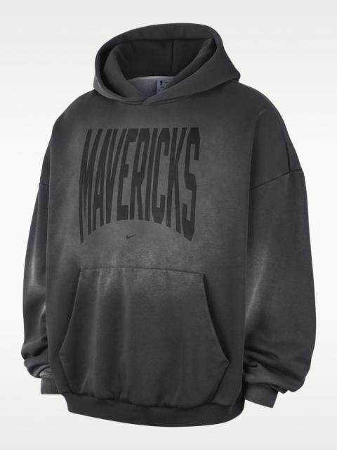 Nike Dallas Mavericks Standard Issue Men's Therma-FIT Fleece Basketball Pullover Hoodie