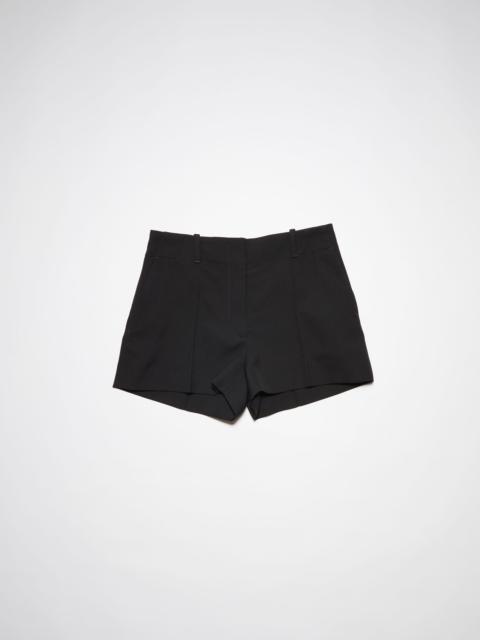 Acne Studios Tailored mini shorts - Black