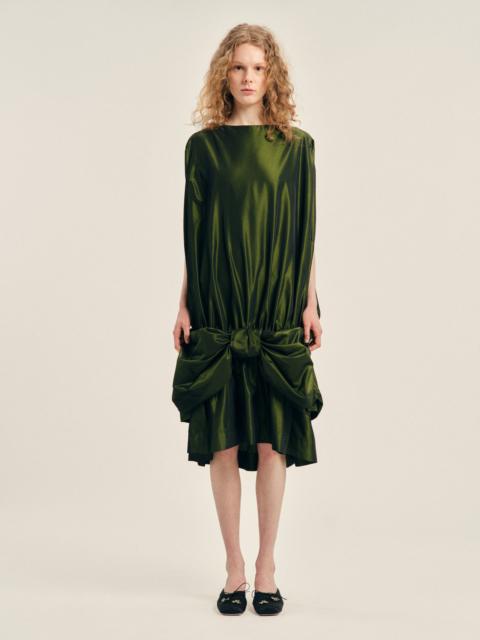 Simone Rocha Bow Hem Egg Dress