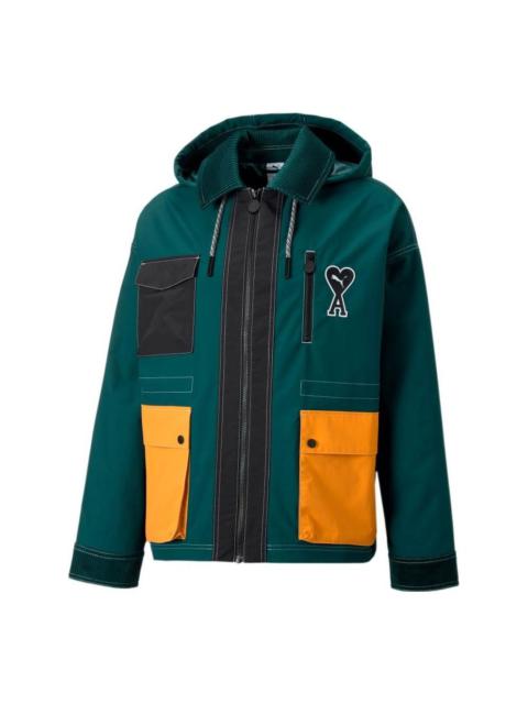 PUMA X Ami Jacket 'Green' 535990-24