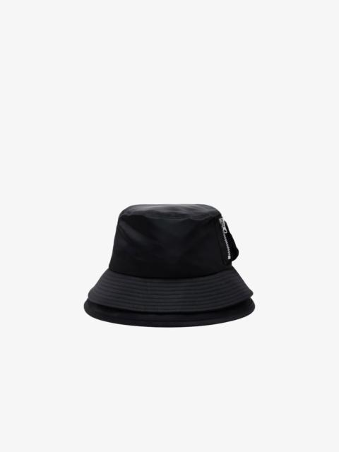 sacai Pocket Double Brim Hat Nylon Twill