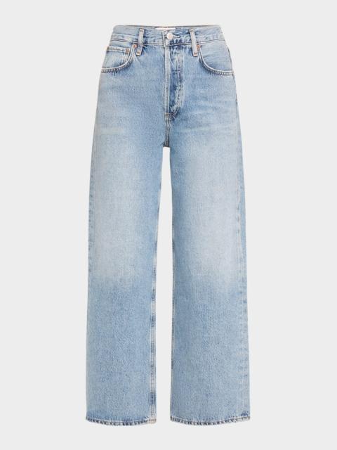 AGOLDE Ren Wide-Leg Crop Jeans