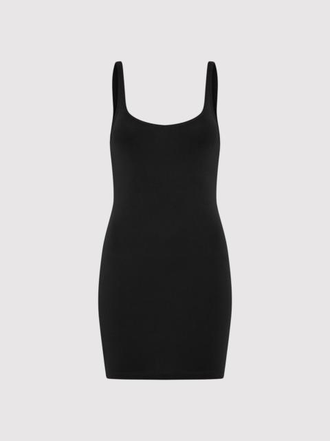 ST. AGNI Organic Cotton Slip Dress - Black