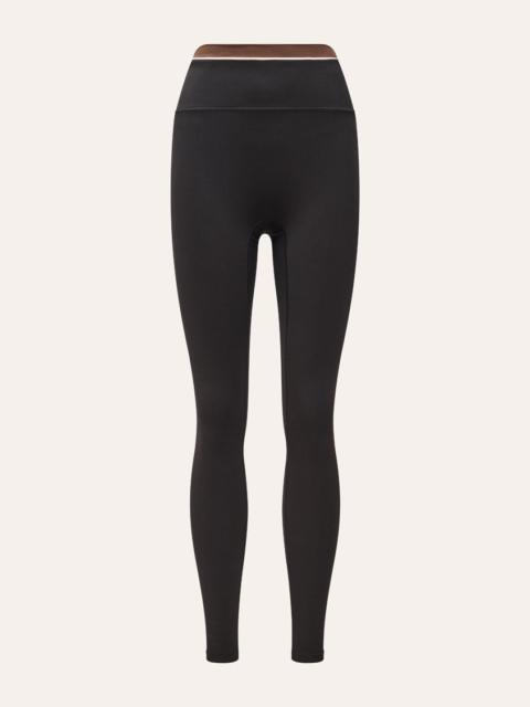 P.E NATION REFLECT FULL LENGTH LEGGING IN BLACK & ESPRESSO