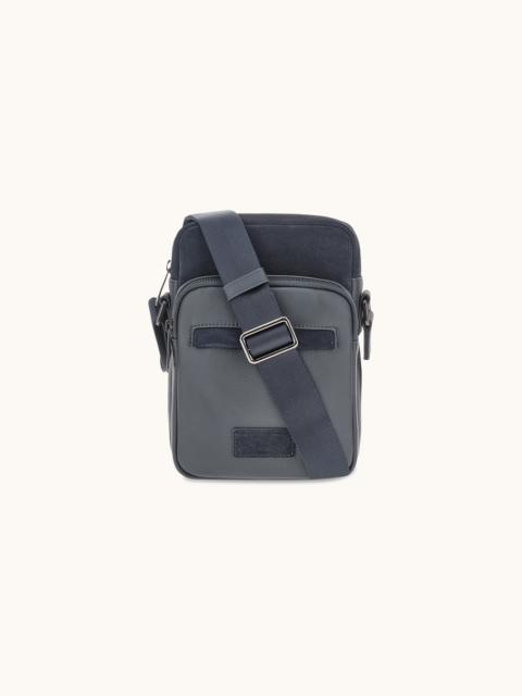 Paul & Shark FIRENZE BAG IN LEATHER AND SUEDE