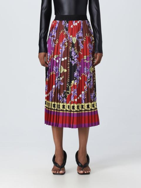 VERSACE JEANS COUTURE Versace Jeans Couture skirt in pleated synthetic fabric