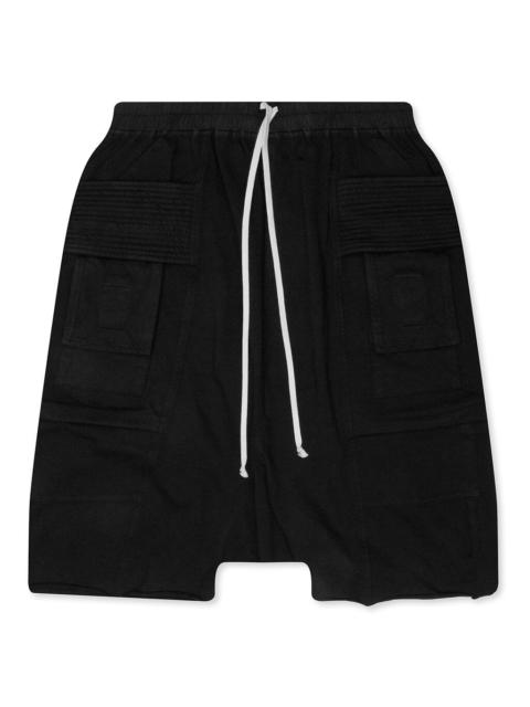Rick Owens DRKSHDW CREATCH CARGO PODS - BLACK