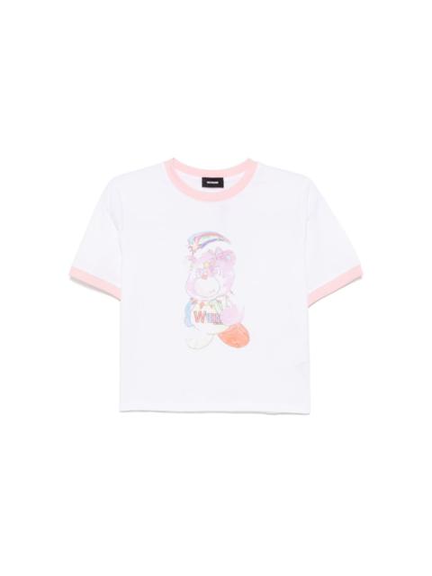 We11done Colorful Teddy Ringer T-shirt