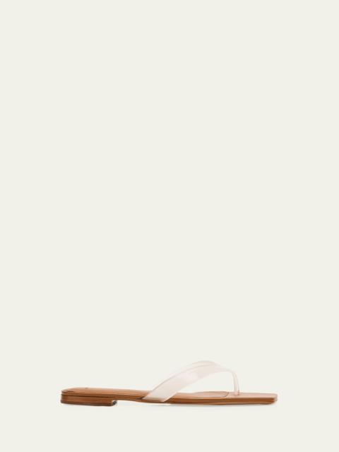 Vince San Juan Jelly Flat Thong Sandals
