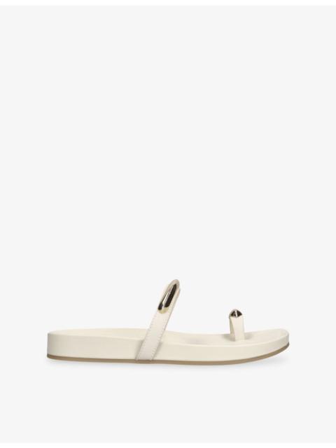 dolce vita Sayah 102 Leather Flat Sandals