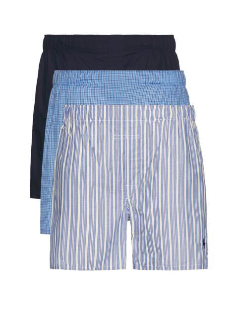 Polo Ralph Lauren Classic Fit Cotton Boxer 3 Pack