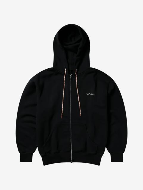 No Problemo Mini Problemo logo-print zip-up hoodie