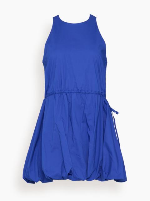 STAUD Molly Mini Dress in Cobalt