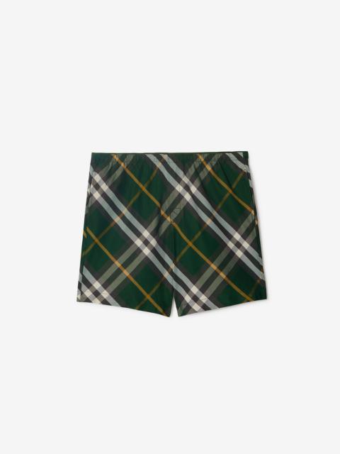 Burberry Check Swim Shorts