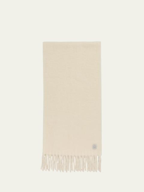 TOTEME Fuzzy Alpaca-Blend Scarf