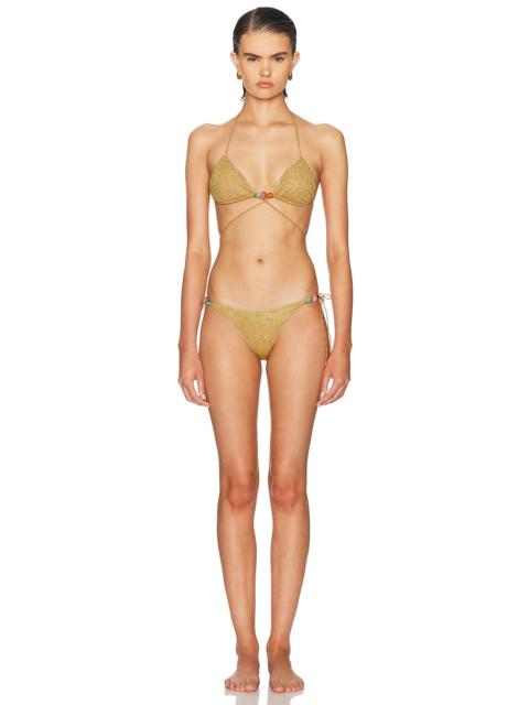 Oséree Lumiere Beads Micro Bikini Set