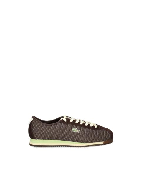LACOSTE suede logo sneakers