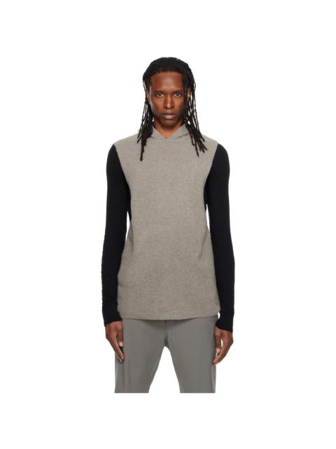 Rick Owens Gray Tower Tank Hoodie