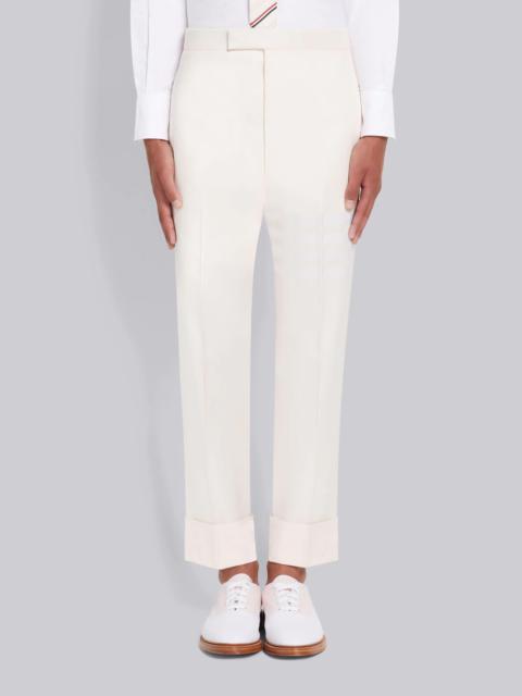 Light Pink Cotton Suiting Engineered 4-Bar Classic Trouser