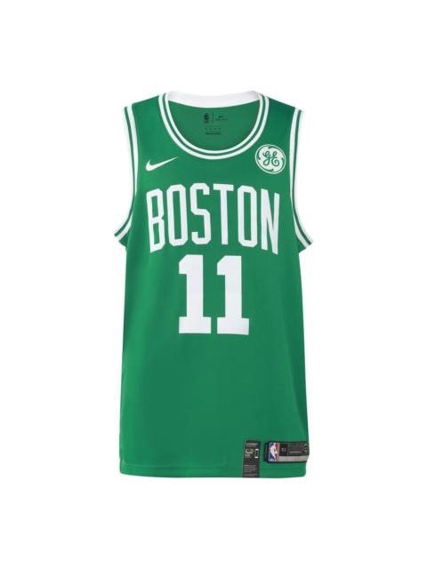 Nike NBA Boston Celtic Kyrie Irving Basketball Jersey/Vest SW Fan Edition Boston Celtics 11 Green 86