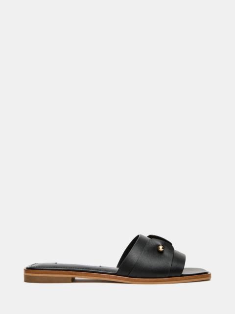 STEVE MADDEN HASTEN BLACK LEATHER